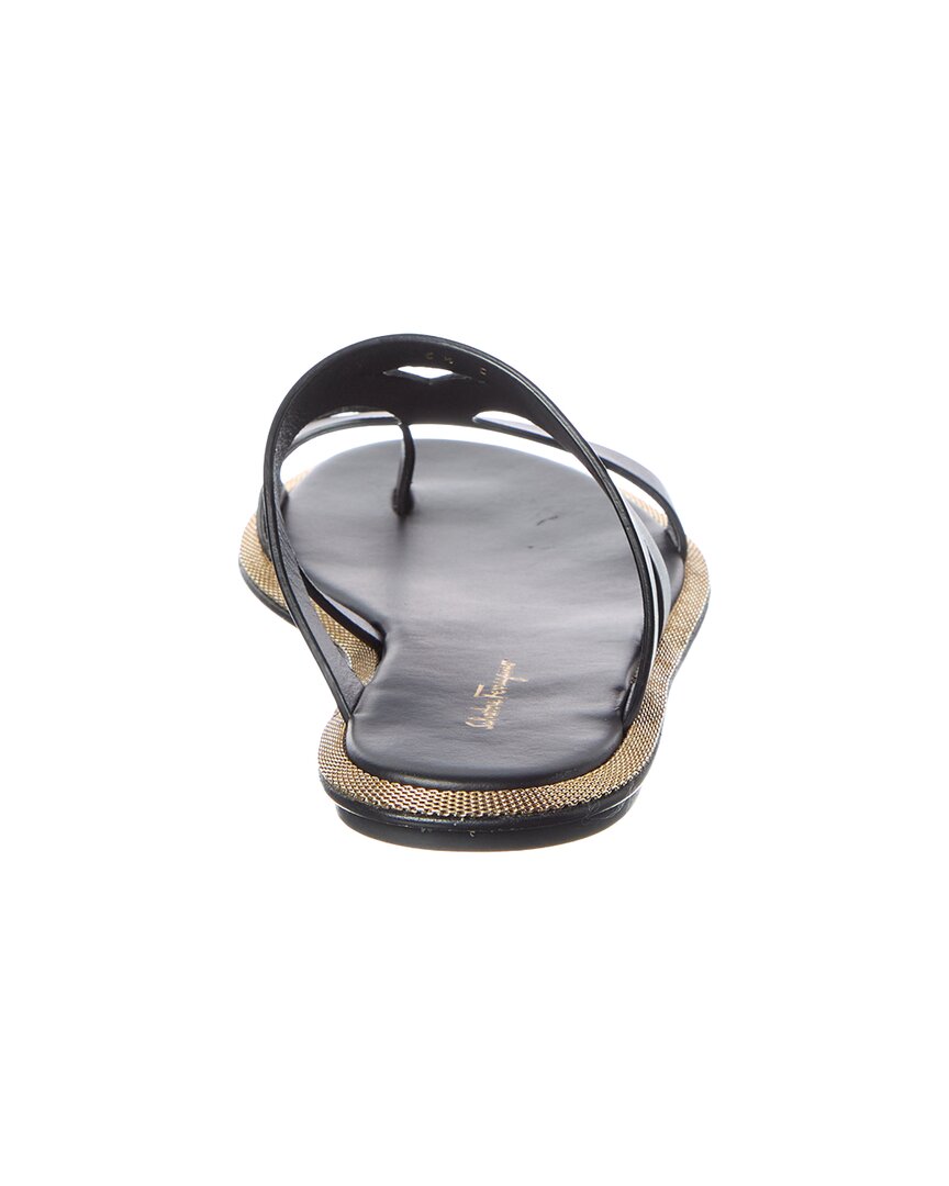Ferragamo Marilu Leather Sandal