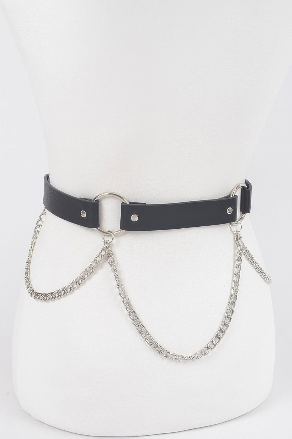 Modern Chain Belt with Back Accent for Elevated Style