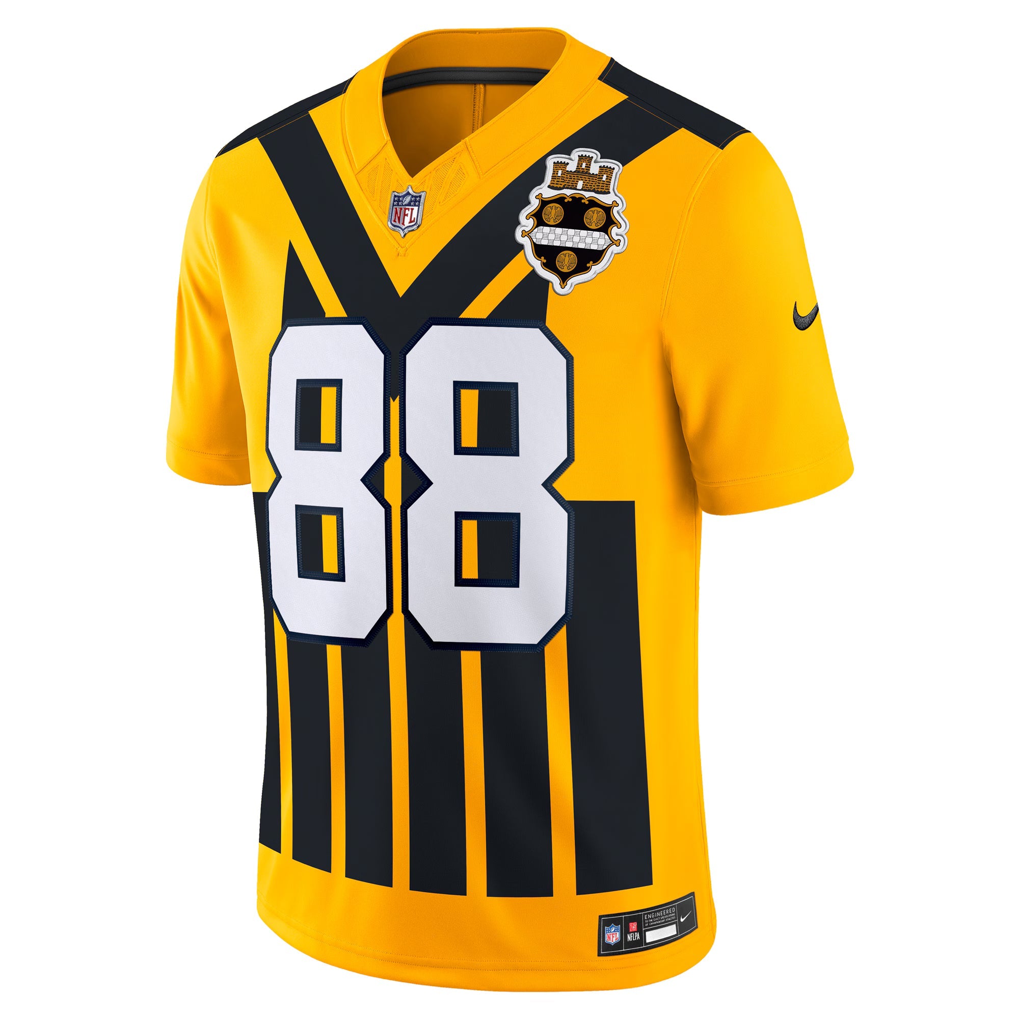 Pittsburgh Steelers Pat Freiermuth Gold Alternate Vapor F.U.S.E. Limited Jersey