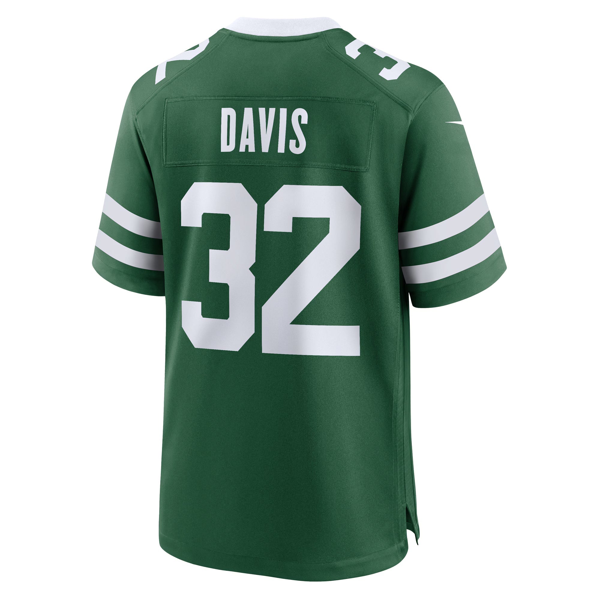 New York Jets Isaiah Davis Legacy Green Team Game Jersey