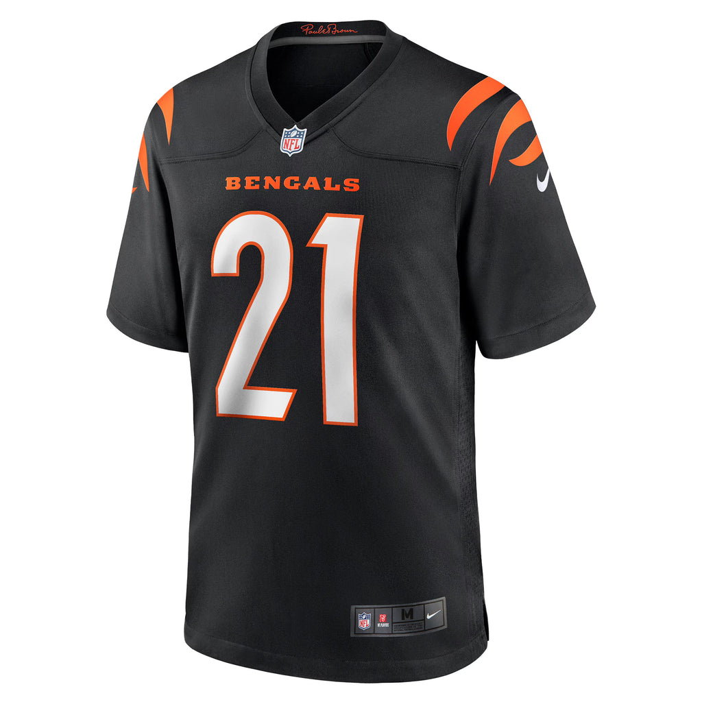 Cincinnati Bengals Mike Hilton Black Alternate Game Jersey