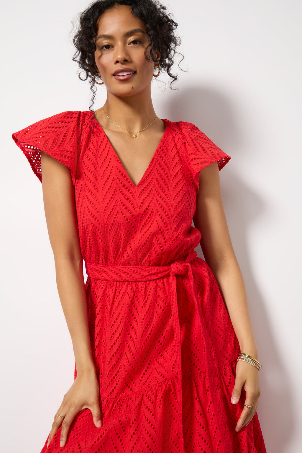 Women's Daisy Eyelet Dress