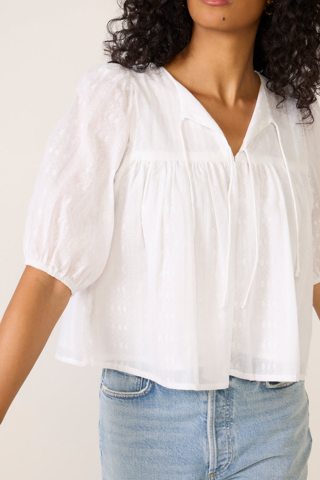 Women's Puff Isla Top