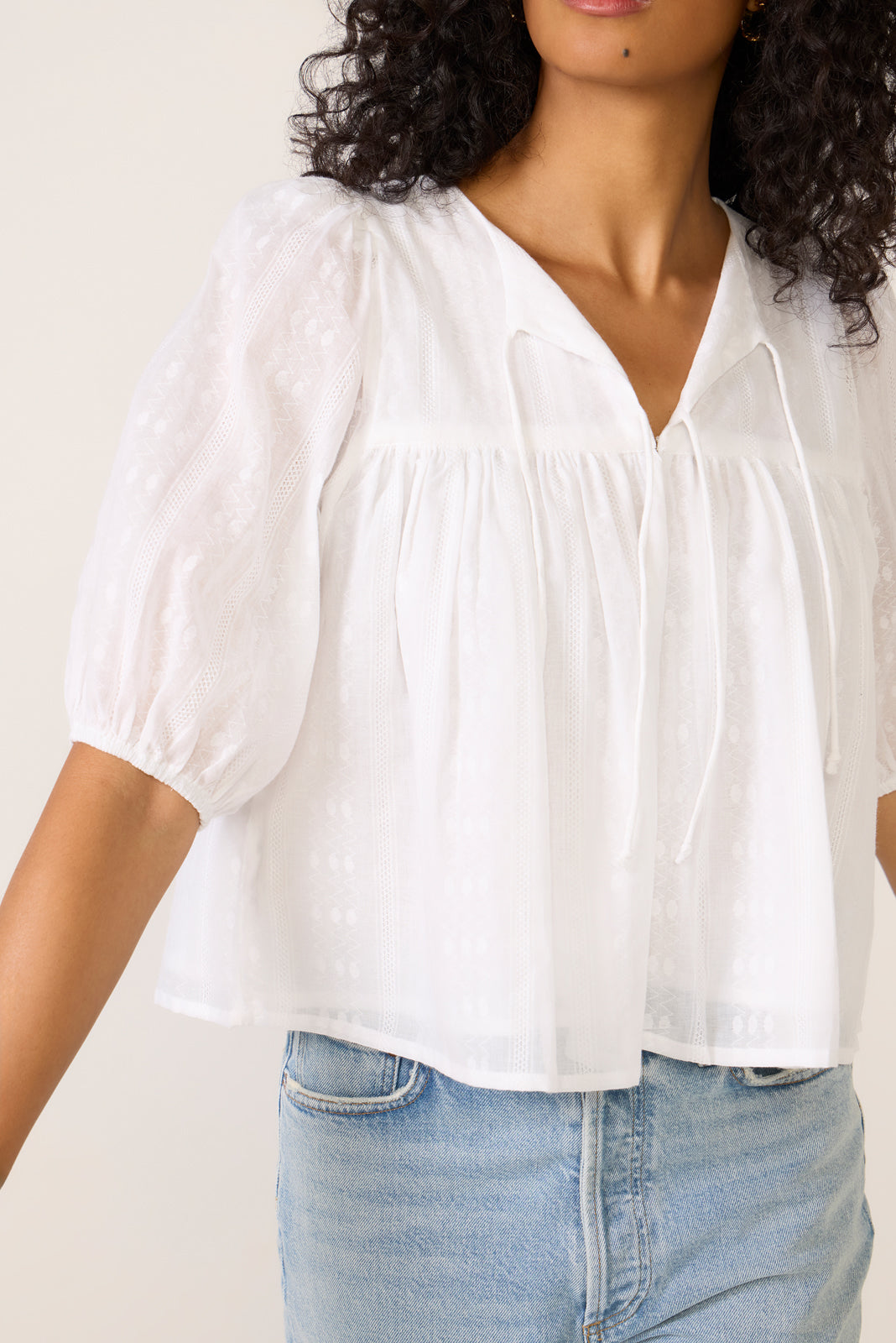 Women's Puff Isla Top