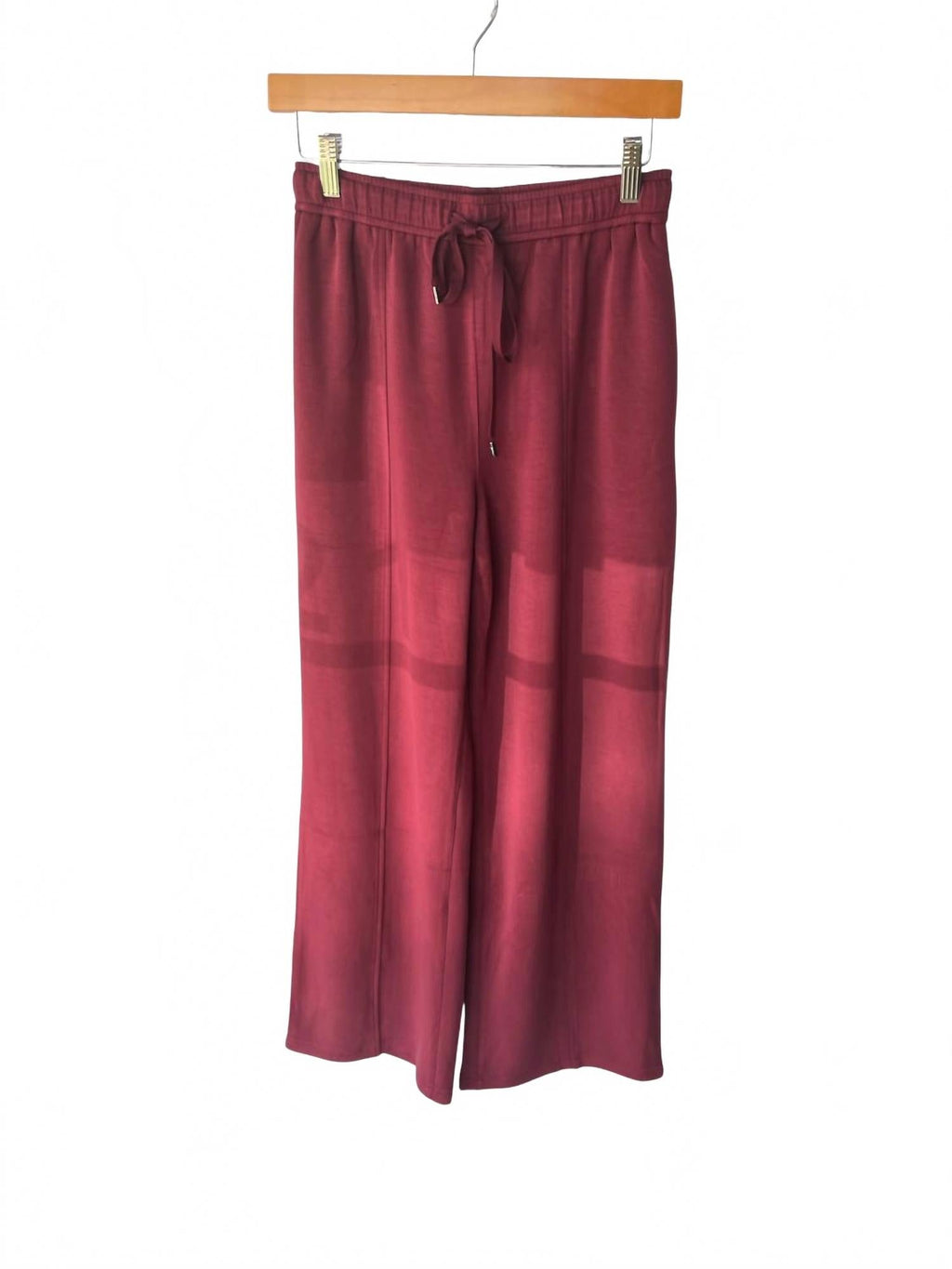 Soft Modal Lounge Pants In Wine