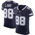 Dallas Cowboys CeeDee Lamb Navy Vapor F.U.S.E. Elite Jersey