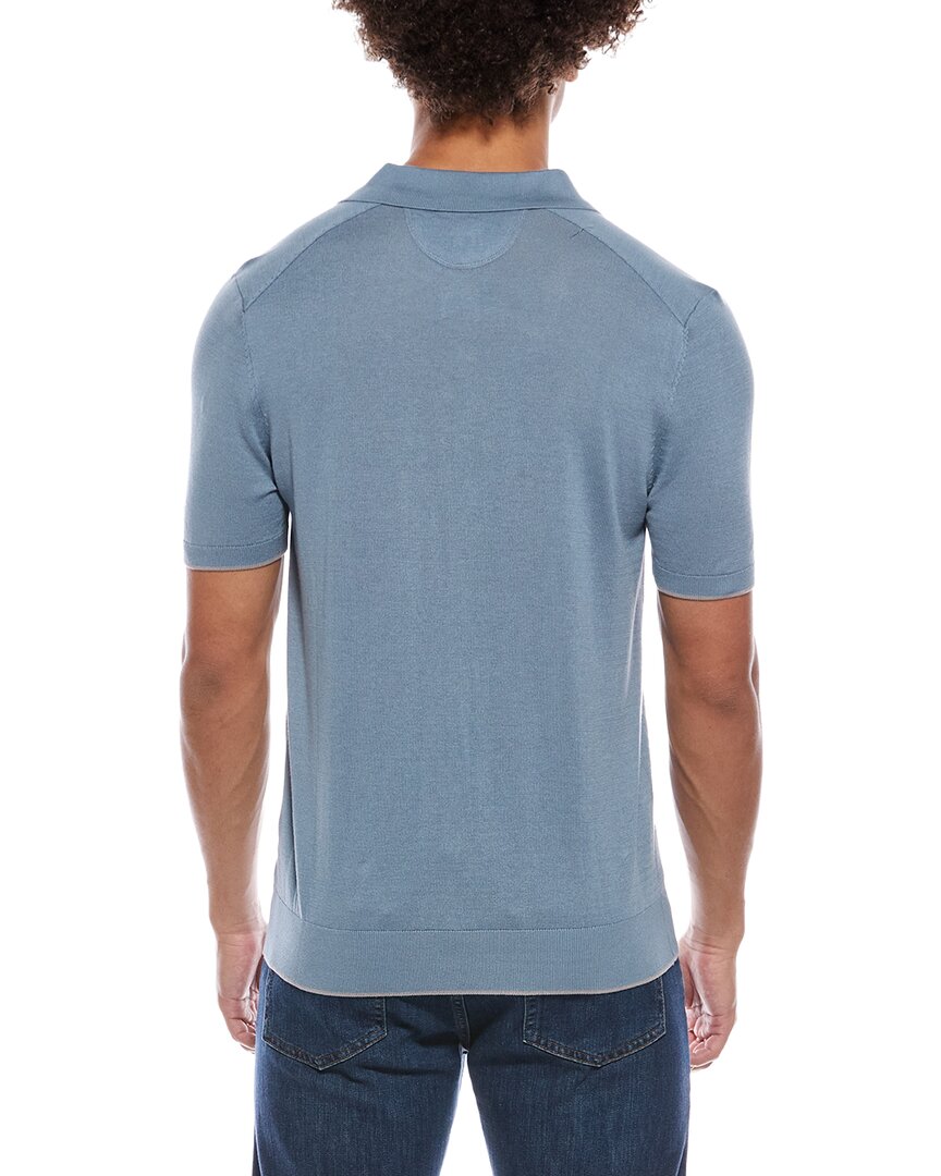 Raffi Jersey Polo Sweater Shirt
