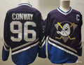 Men's Anaheim Ducks Charlie Conway #96 Navy Breakaway Player jersey