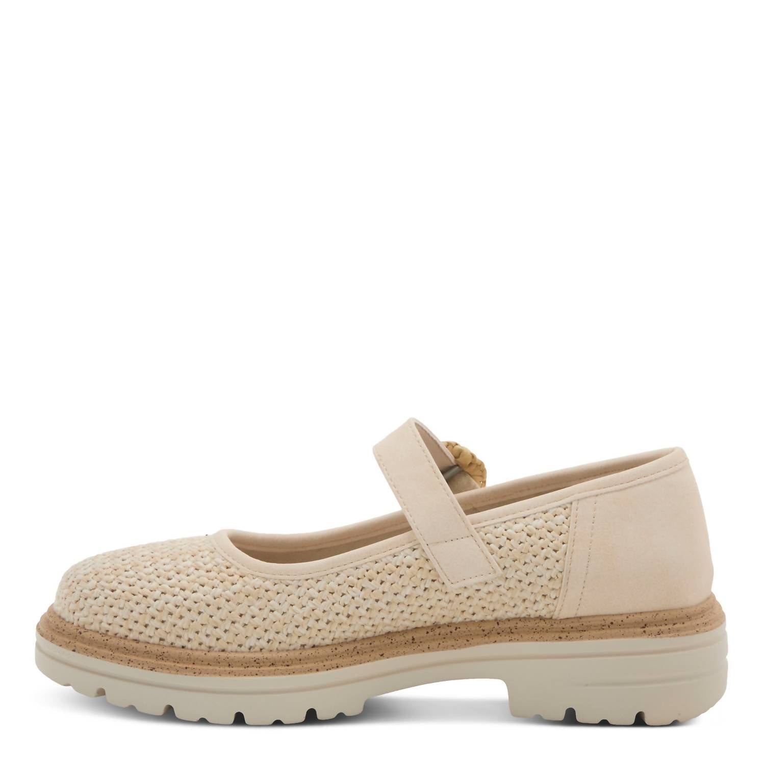 Women's Demure Mary Jane Shoes In Beige