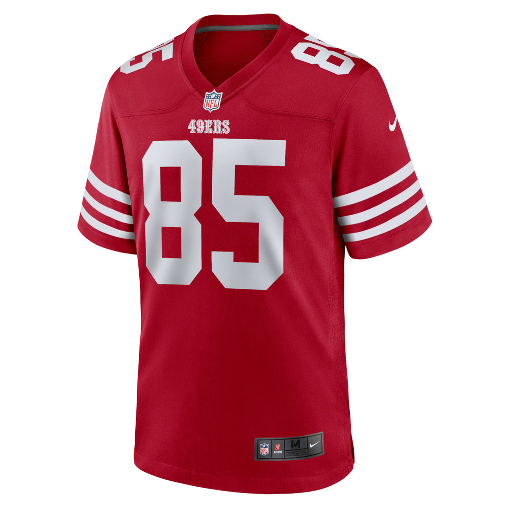 San Francisco 49ers George Kittle Scarlet Team Game Jersey