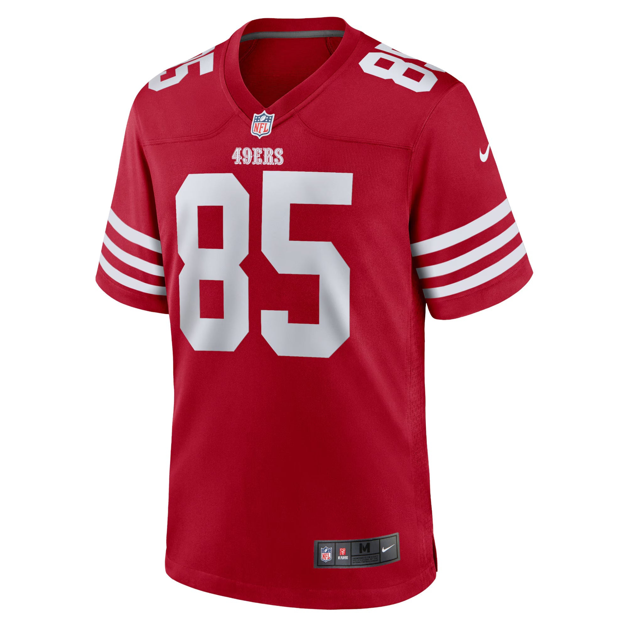 San Francisco 49ers George Kittle Scarlet Team Game Jersey