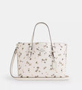 NWT Coach Leather Mollie Tote Bag 25 With Star Print