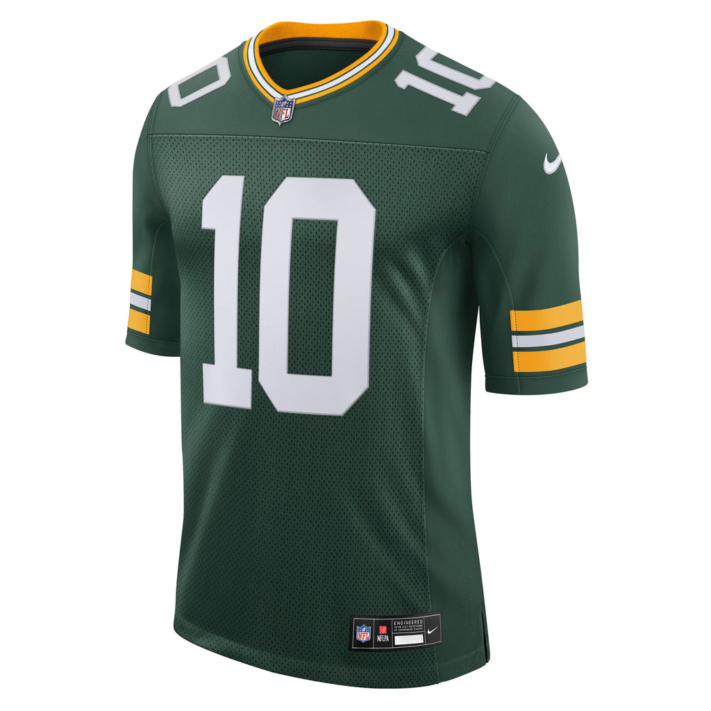 Green Bay Packers Jordan Love Green Team Vapor Untouchable Limited Jersey