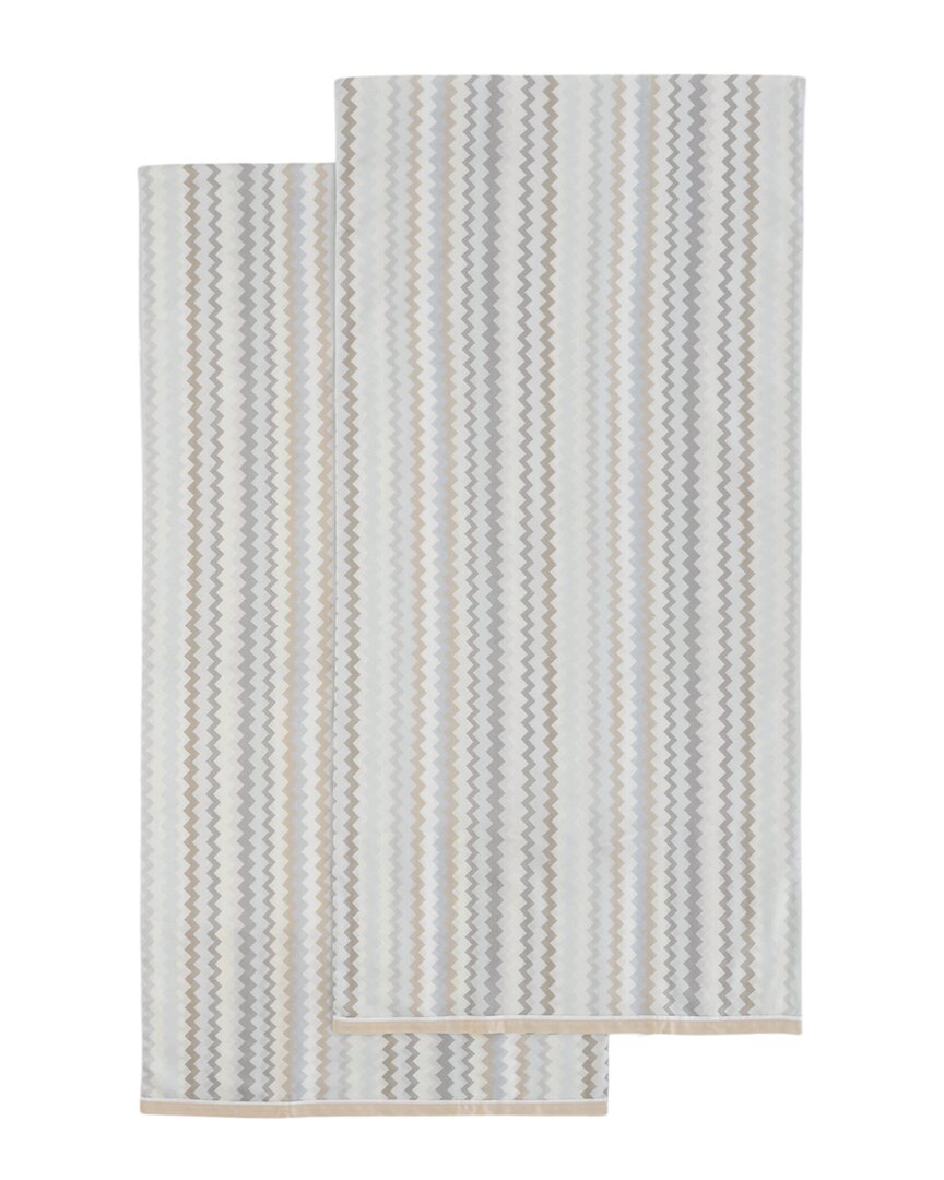 Missoni Set of 2 Valparaiso King Pillow Cases