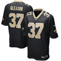 New Orleans Saints Steve Gleason Black Game Retired Player Jersey