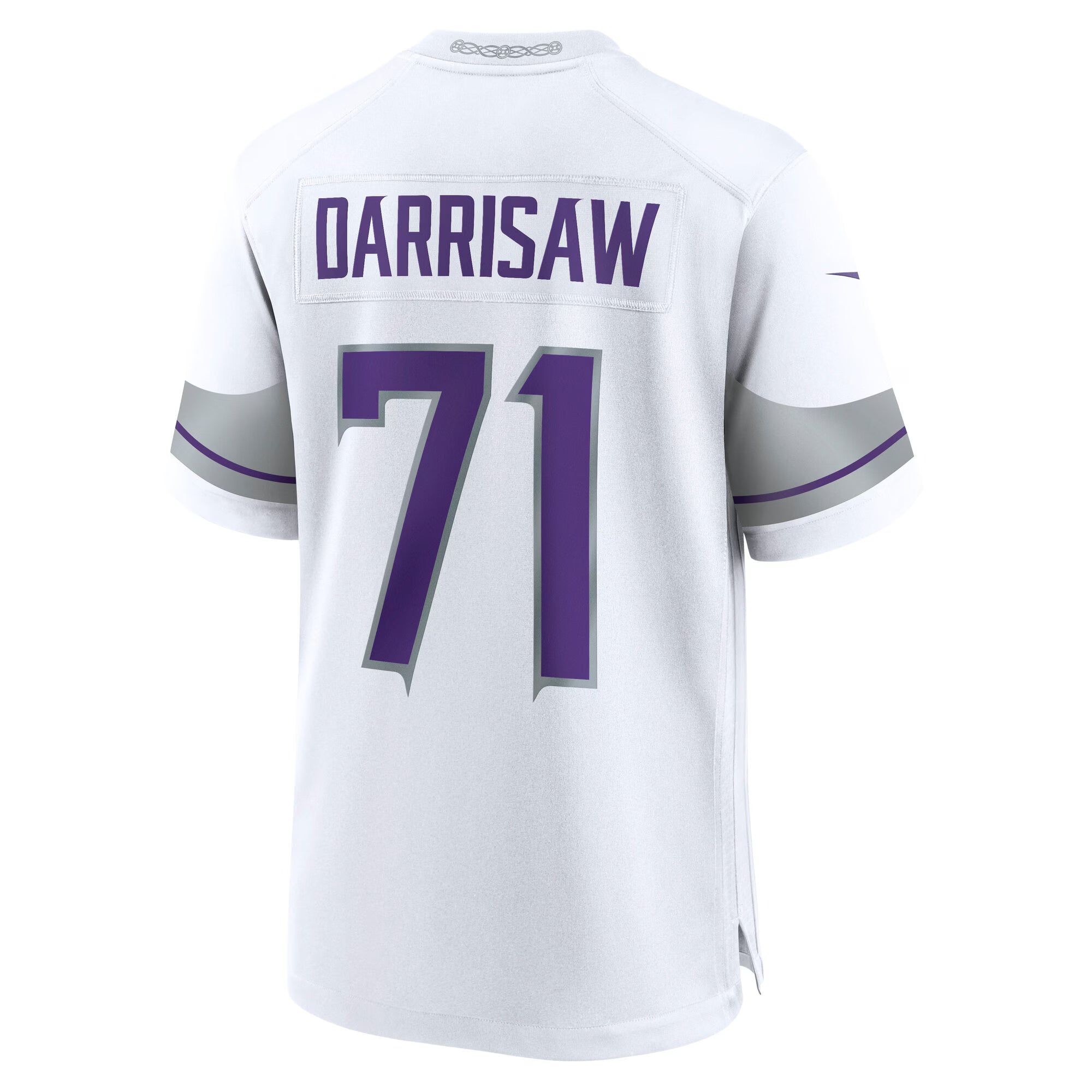 Minnesota Vikings Christian Darrisaw White Alternate Game Jersey