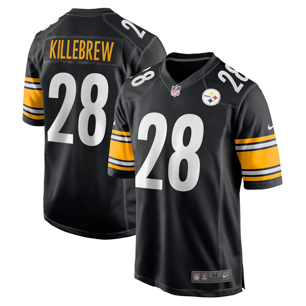 Pittsburgh Steelers Miles Killebrew Black Game Jersey