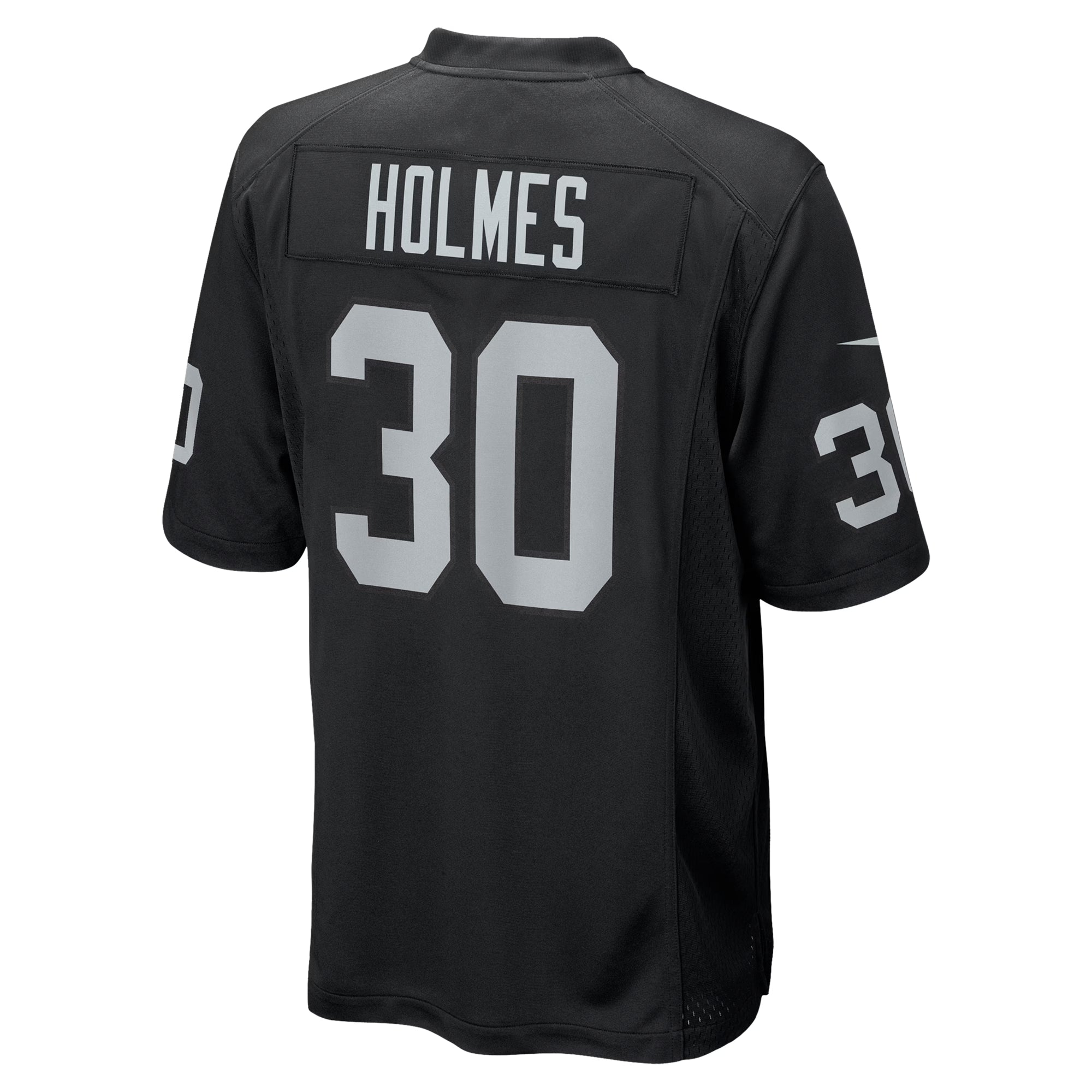 Las Vegas Raiders Darnay Holmes Black Team Game Jersey