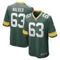 Green Bay Packers Rasheed Walker Green Game Player Jersey