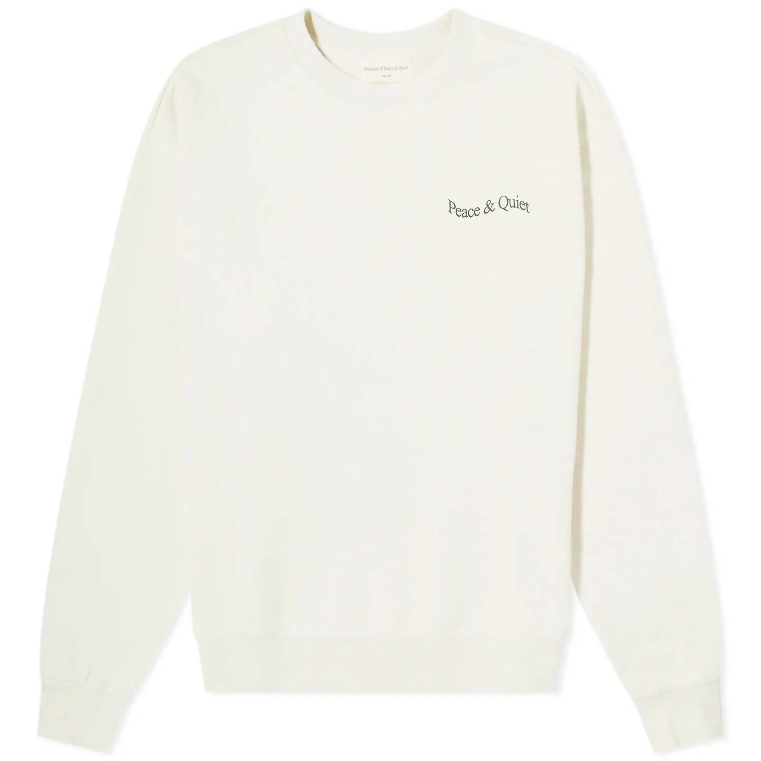 Men's Wordmark Crewneck Sweatshirt In Bone