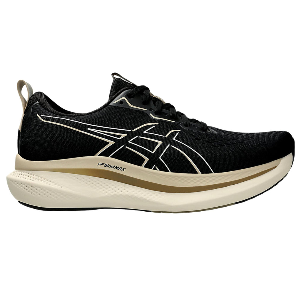 Asics Glideride Max Black / Oatmeal  1011B891-001 Men's
