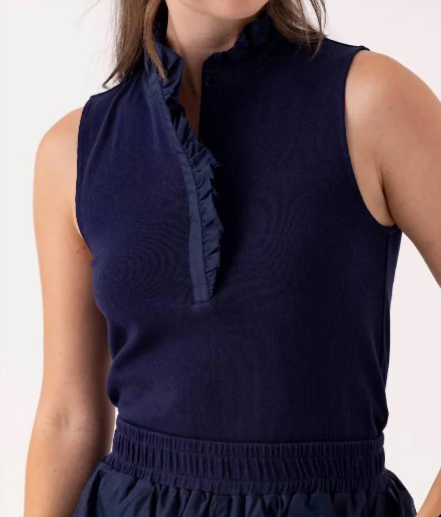 Maree Tank In Navy