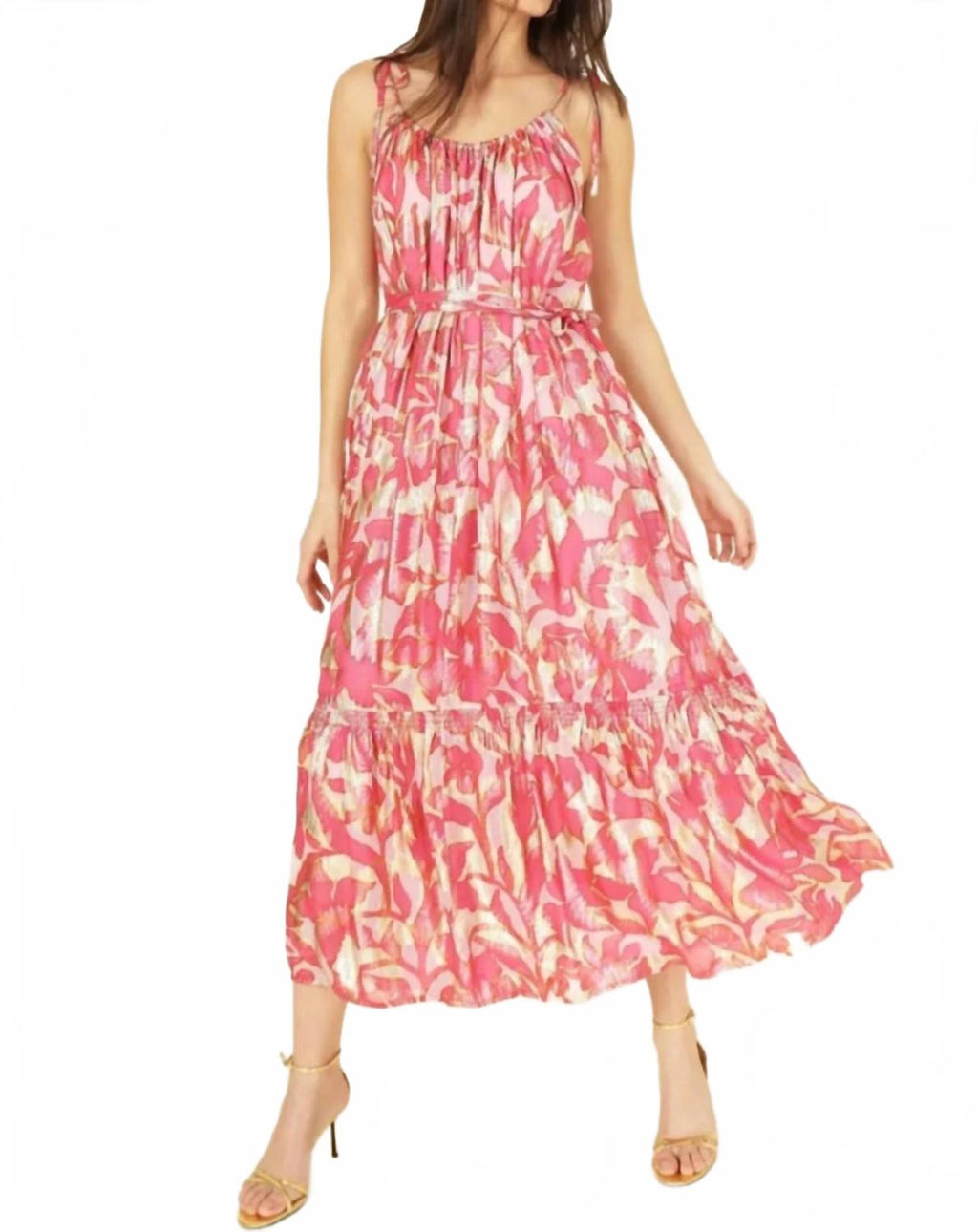 Mariana Maxi Dress In Bianca Goji