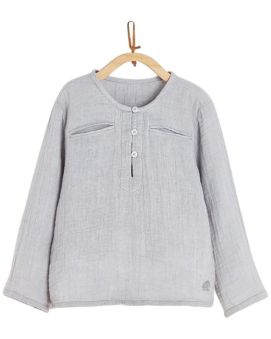 babycottons Paradise Mandarin Collar Shirt