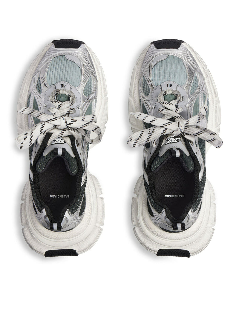 Balenciaga Men Men`S 3Xl Gradient Sneaker In Black/Grey/White