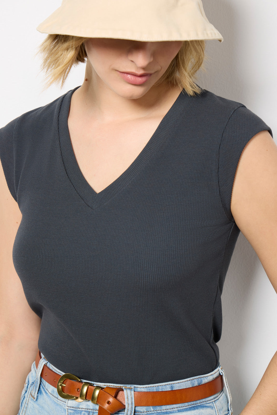 Women's Oro Ribbed T-Shirt
