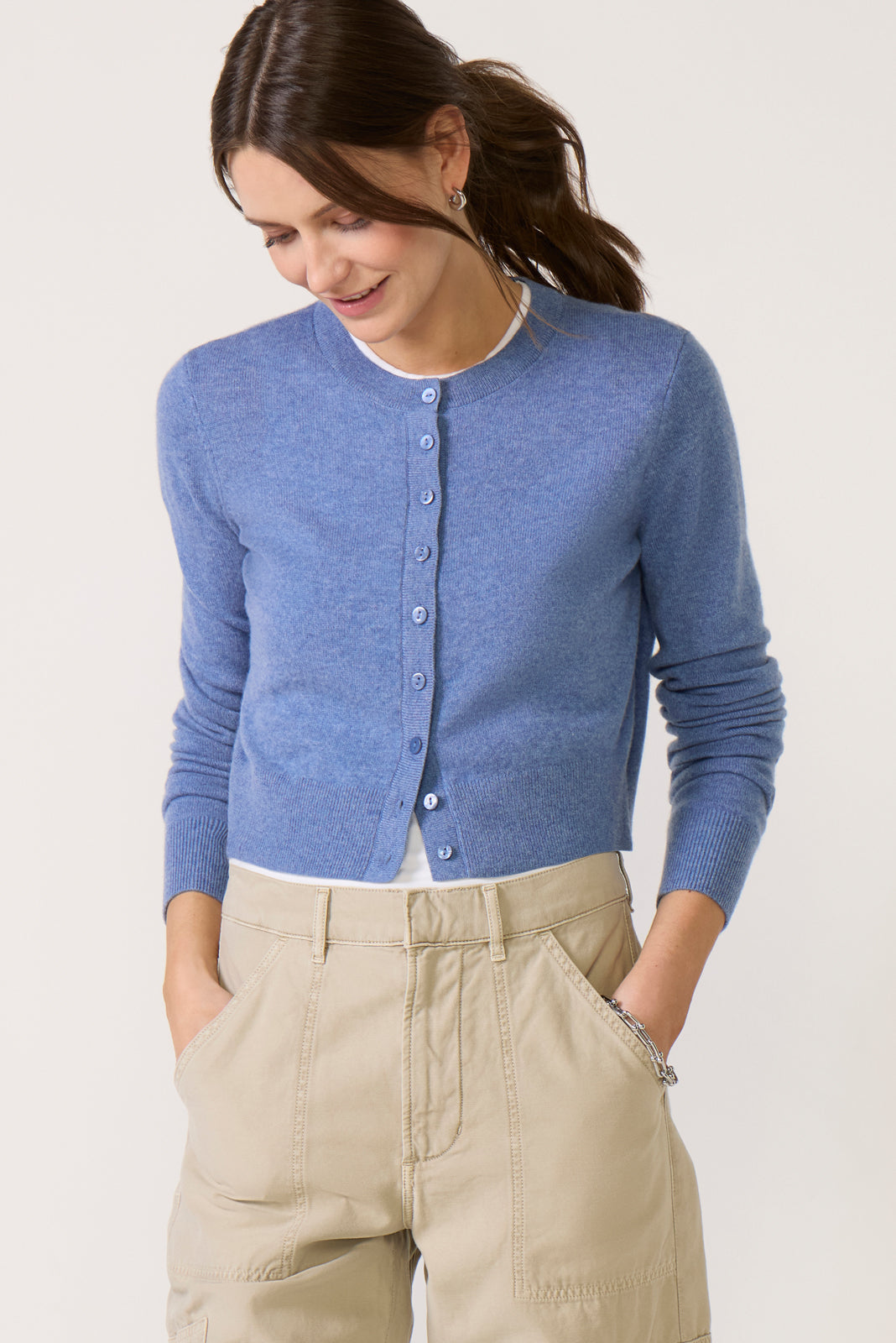 Women's The Cropped Rebecca Cardigan