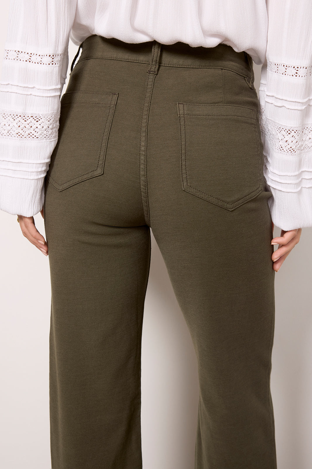 Women's Stretch Terry Patch Pocket Pants