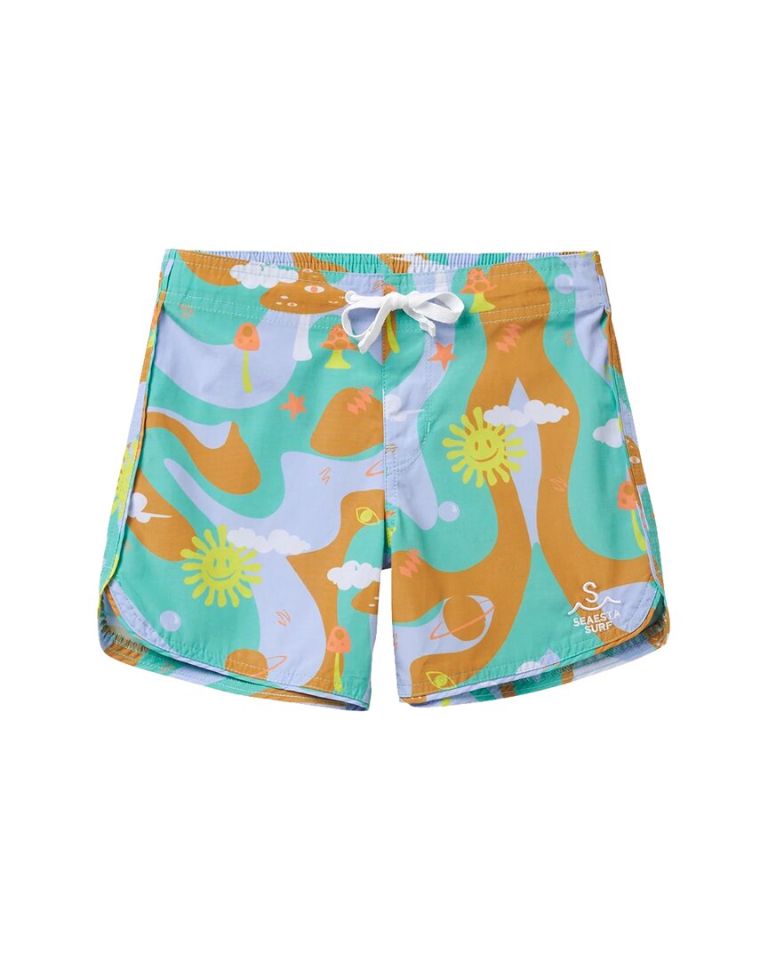 Seaesta Surf Seaesta Scallop Retro Flare Boardshorts