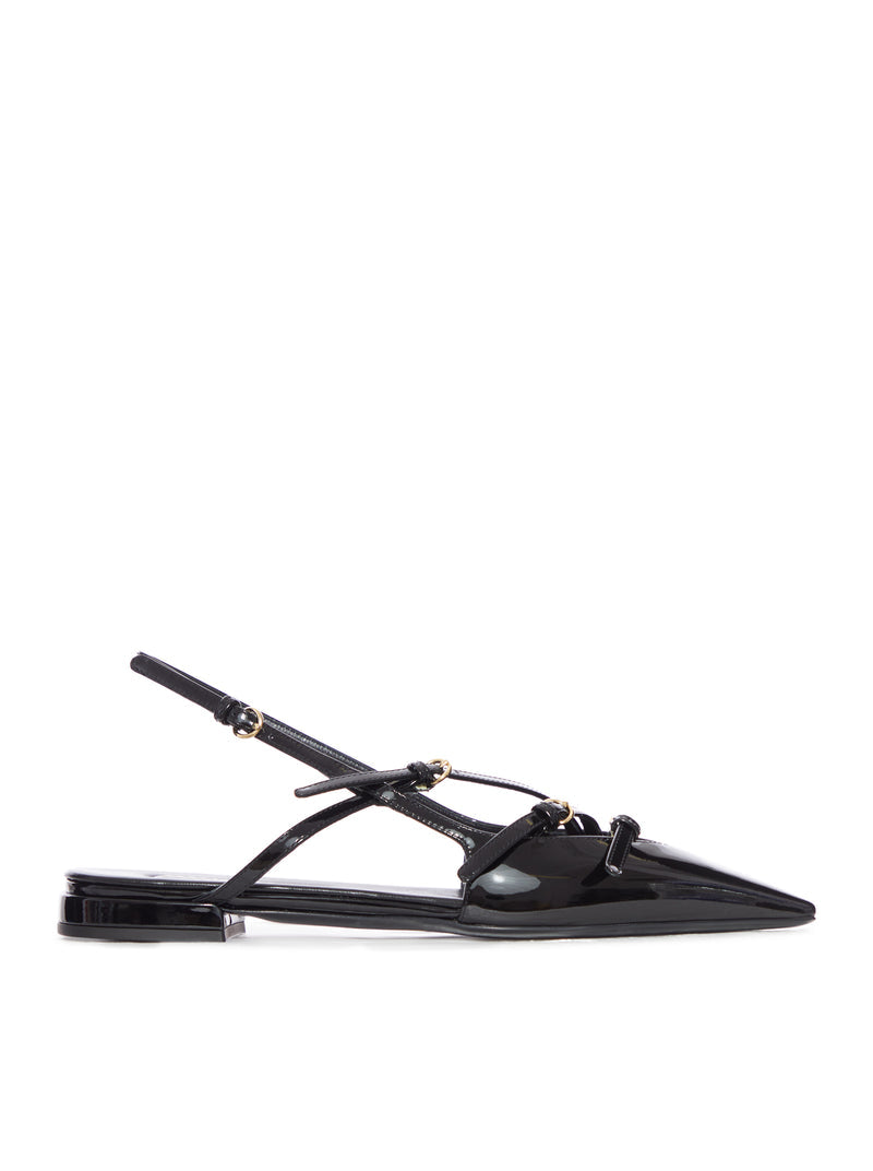 Miu Miu Women Slingback Ballerinas With Buckles