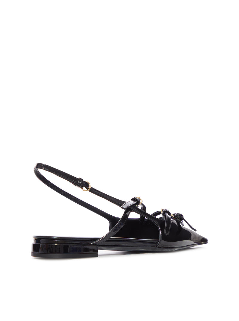 Miu Miu Women Slingback Ballerinas With Buckles
