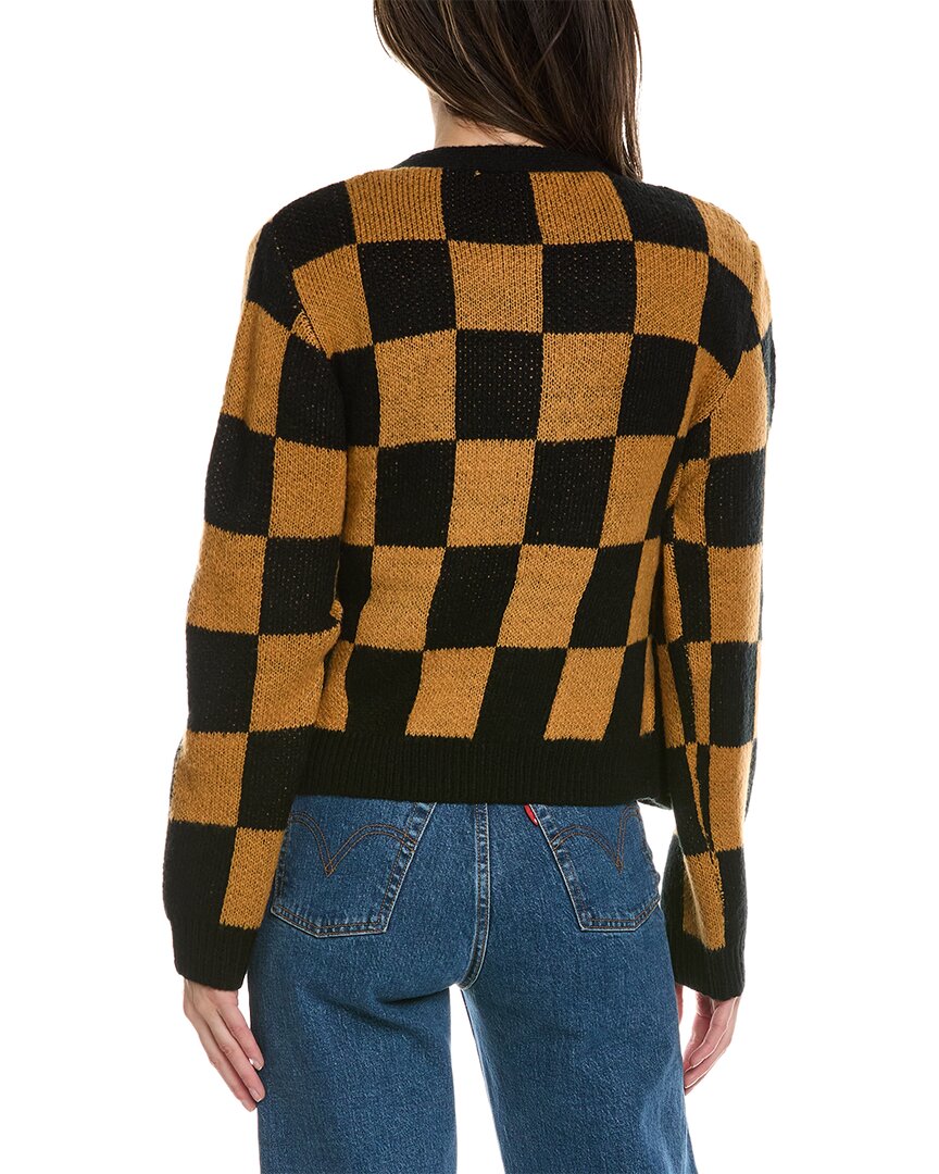 Lost + Wander Checkered Slim Cardigan