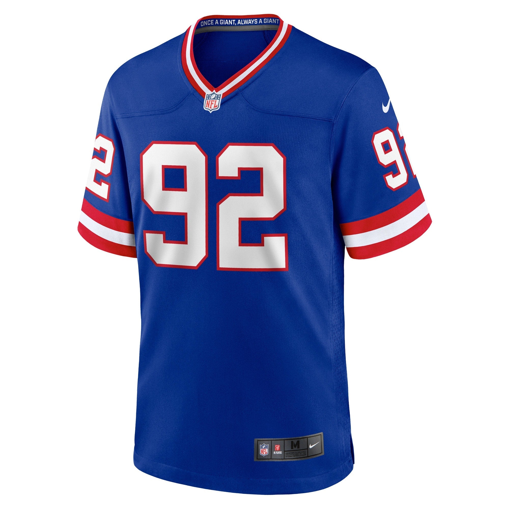 New York Giants Michael Strahan Royal Retired Player Alternate Game Jersey