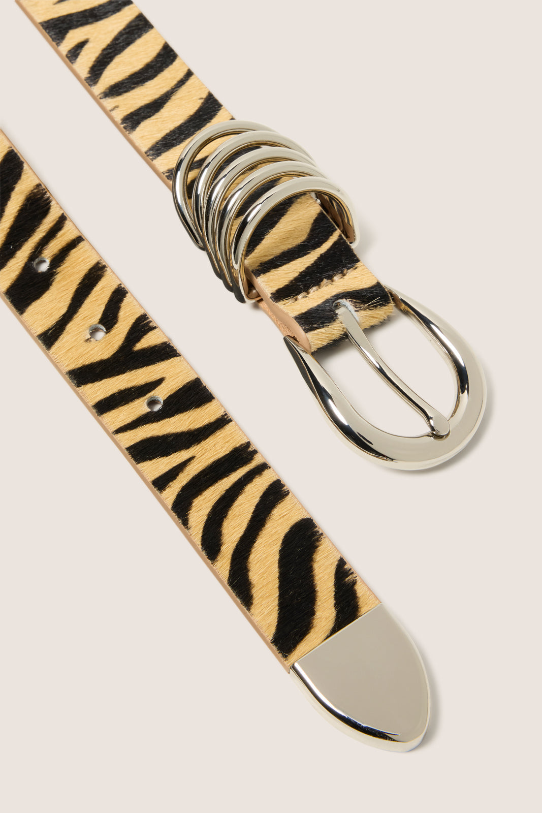 Women's Celine Zebra Loop Belt
