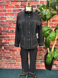 Women's Cool Tech Utility Jacket In Black