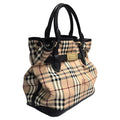 Golderton Haymarket Check Brown Leather Tote Bag