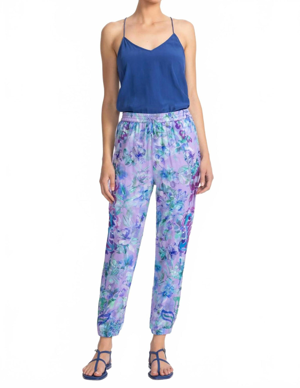 Nina Jogger Pant In Rose Of Sharon Purple