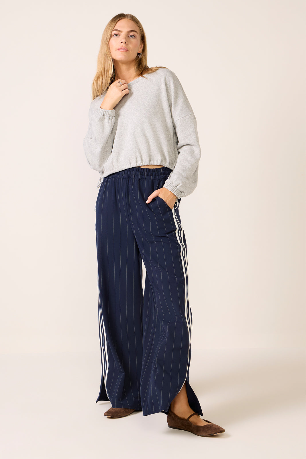 Women's Keyara Tie Bottom Sweatshirt