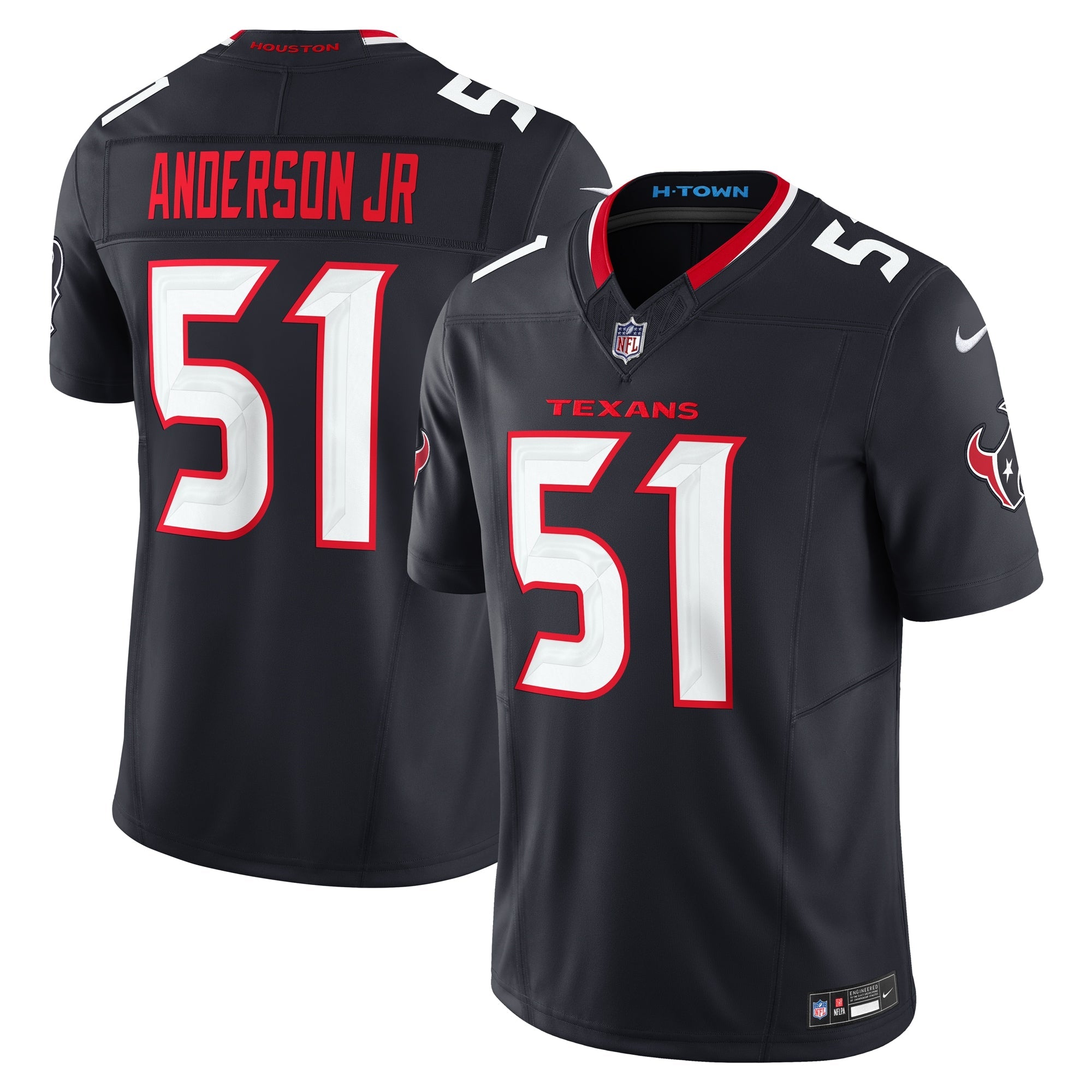 Houston Texans Will Anderson Jr. Navy Vapor F.U.S.E. Limited Jersey