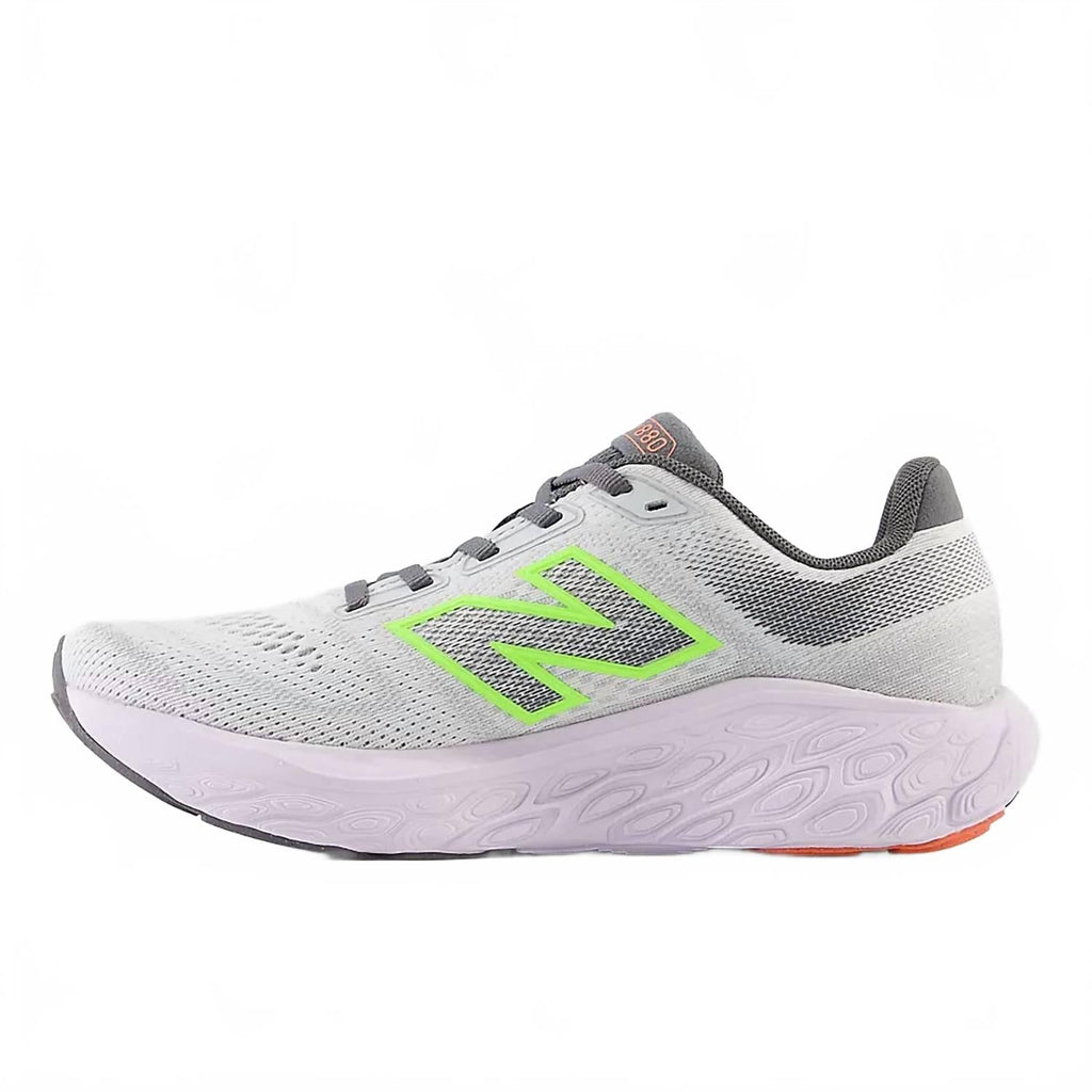 Women's Fresh Foam X 880V14 Running Shoes In Grey Matter Bleached Lime Glo