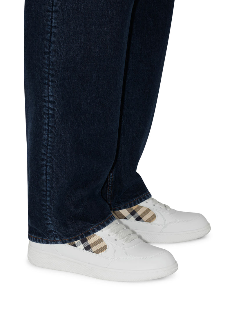 Burberry Men Terrace Leather Sneaker
