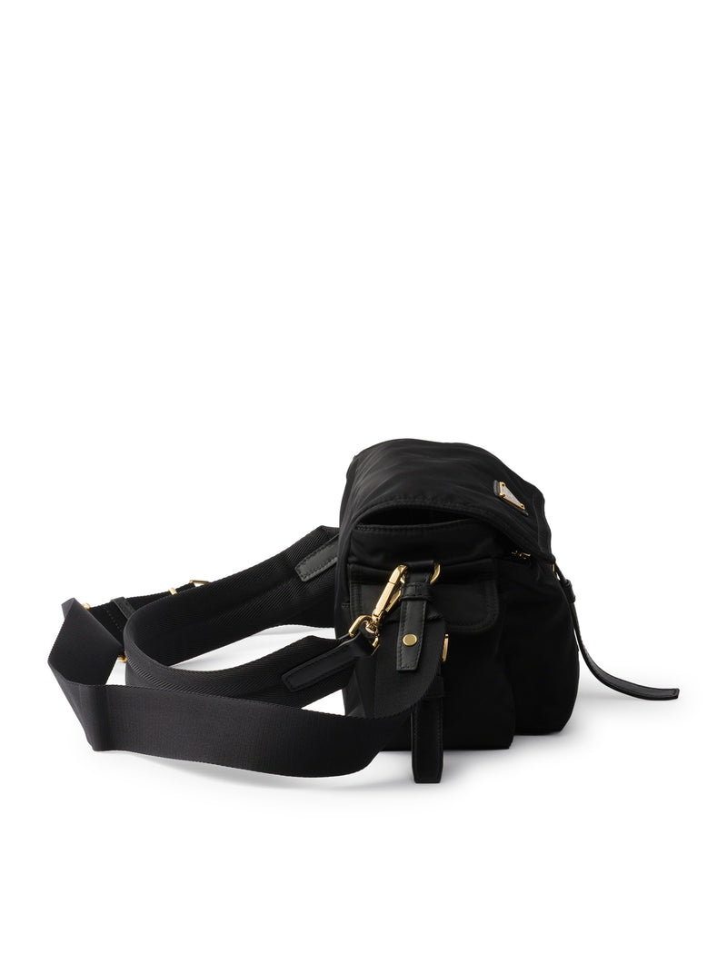 Prada Women Explore Medium Re-Nylon Bag With Flap