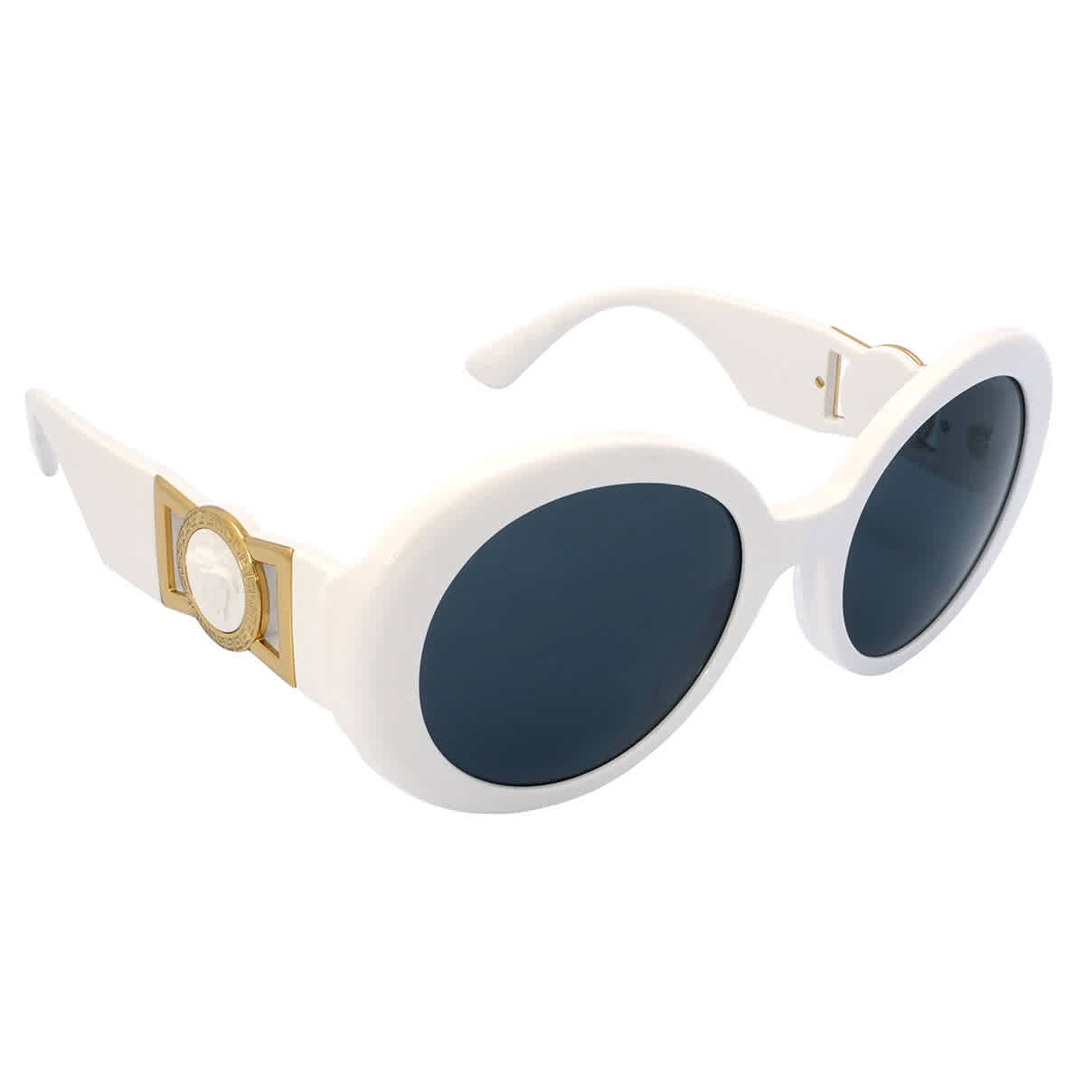 Versace Dark Gray Round Ladies Sunglasses VE4414 314/87 55
