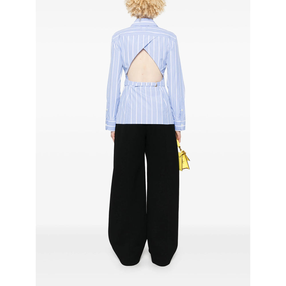 Jacquemus Blue Tops - Shirts Women