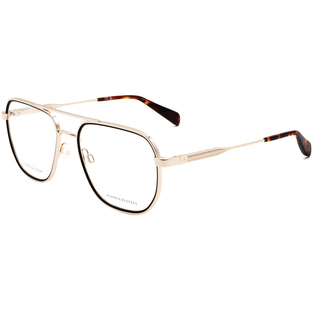 Rag & Bone Men's 54 mm Gold Opticals