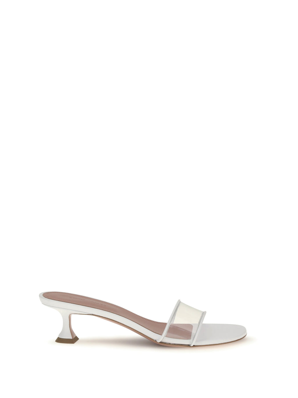 Amina Muaddi Women Andreea Glass Mule Sandals